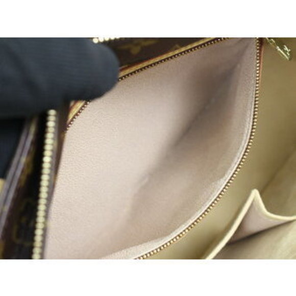 Louis Vuitton Monogram Luco Tote Bag Brown LV Gift - Picture 9 of 14